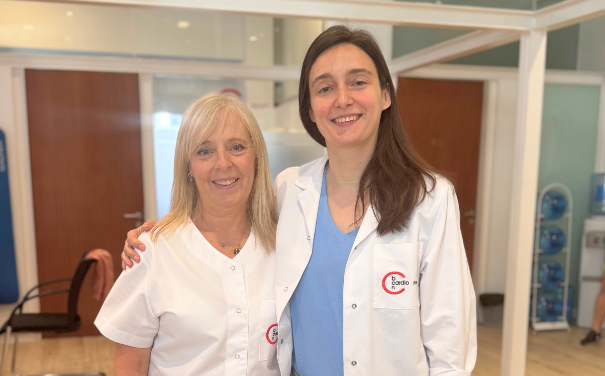 Profesionales del equipo de Rehabilitación cardiaca